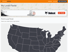 Tablet Screenshot of mylocalflorist.net
